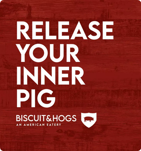 Release your inner pig.